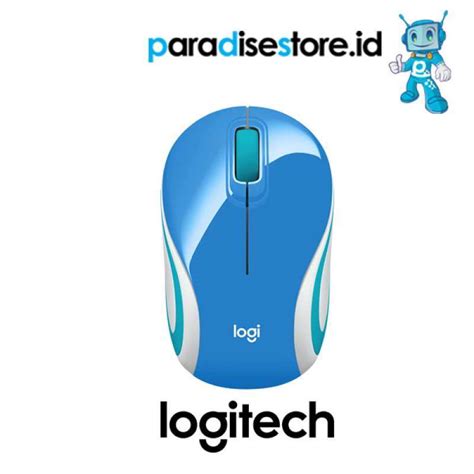 Jual Logitech M187 Mini Wireless Mouse Blue Di Seller Paradise