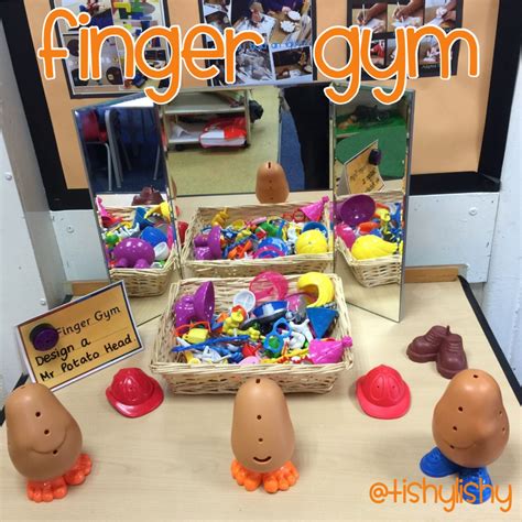 Toy Story Mr Potato Head Finger Gym Motor Skills Activities Gross Motor Skills Nursery