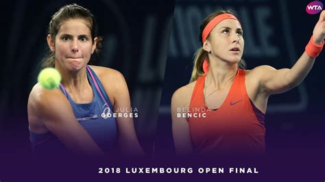 Get the latest ranking history on belinda bencic including singles and doubles matches at the official women's tennis association website. Julia Goerges vs. Belinda Bencic | 2018 Luxembourg Open ...