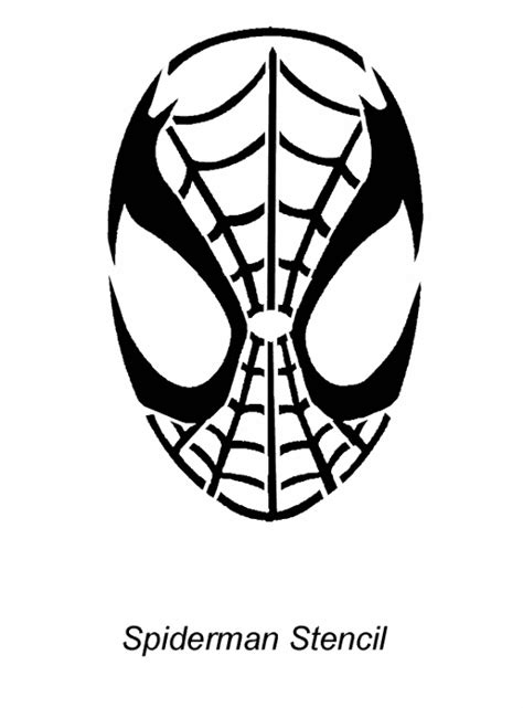 Spiderman Stencil Image, Graphic, Picture, Photo - Free | Spiderman