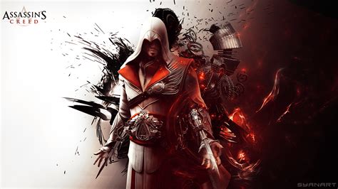 Assassins Creed Brotherhood Ezio Wallpaper Syanart Station