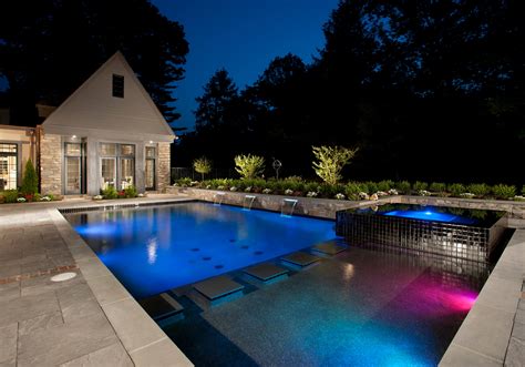 Modern pool, pool ideas, pool design, best pools. Modern Inground Pool Designs from Anthony & Sylvan
