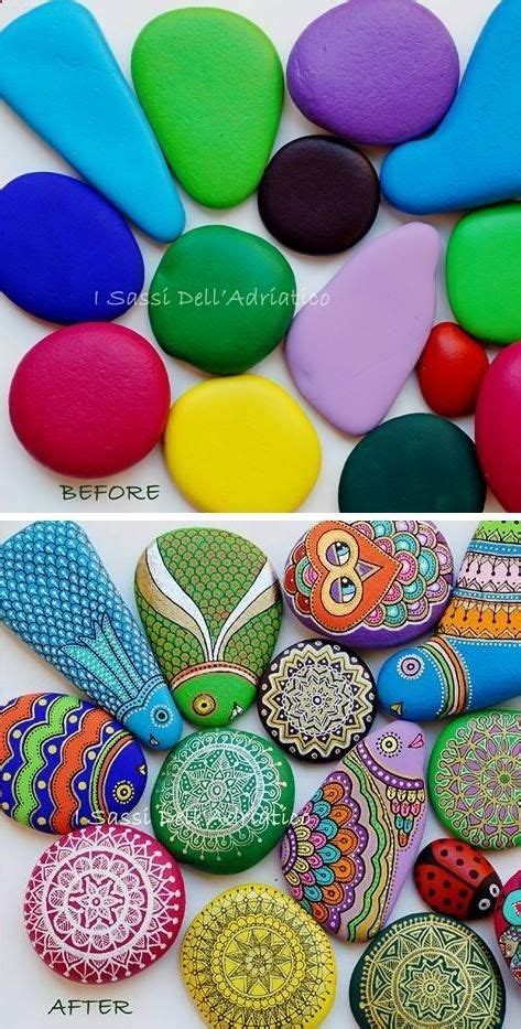 How To Paint Stones And Pebbles Happiness Fingers Diy Sharpie