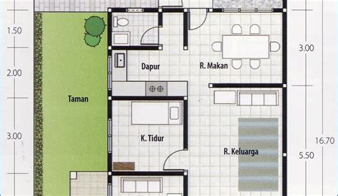Desain rumah dengan garasi dan carport. Desain Rumah Minimalis 6X10 3 Kamar : Desain Rumah ...