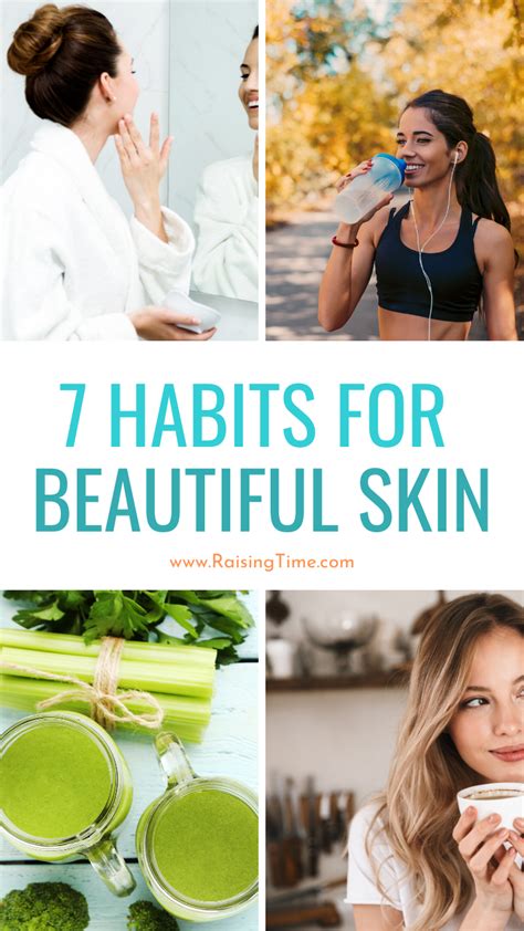 7 Daily Habits For Beautiful Skin In 2020 Healthy Skin Skincare