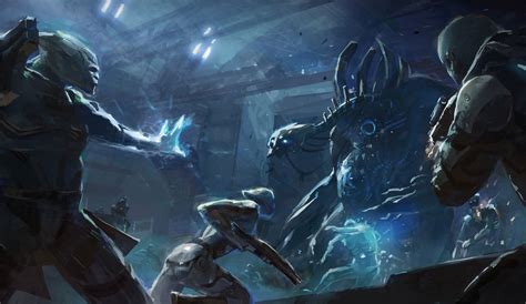 Battle Concept Art Mass Effect 3 Art Gallery