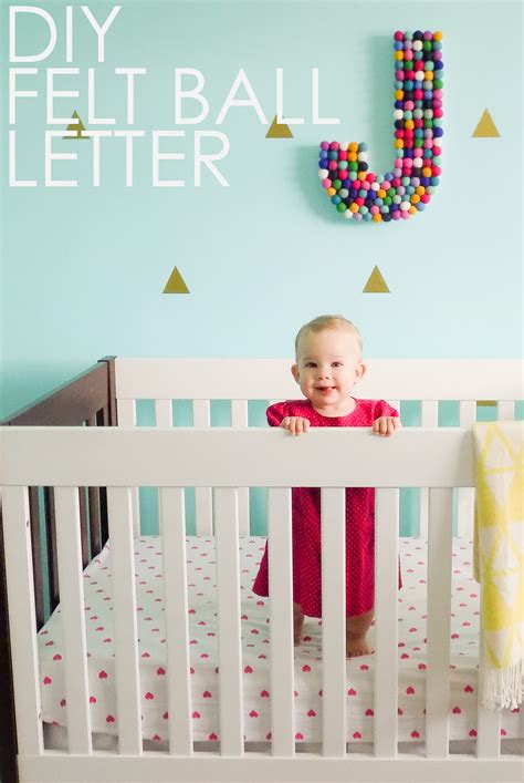Leave a reply cancel reply. DIY Felt Ball Letter - Project Nursery