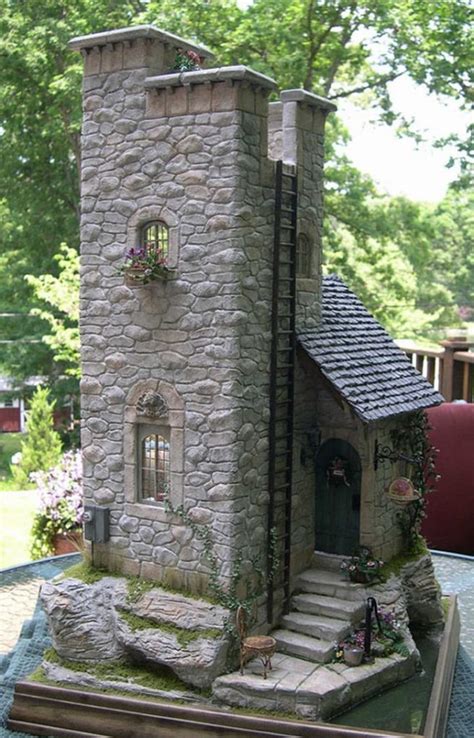 15 Diy Miniature Stone Houses