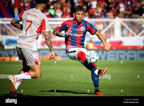 Buenos Aires Argentina 13th Feb 2024 Jose Sosa Of Estudiantes L