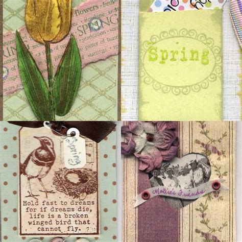 Spring Atcs Red Lead Shop