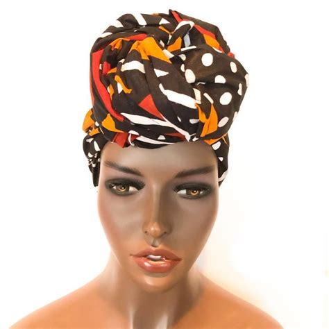 African Scarf African Ankara African Print African Head Wraps Hair Dos Turban Headed Hair