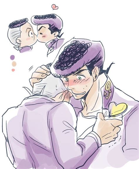 Josuke X Okuyasu Josuyasu JJBA Jojo S Bizarre Adventures Diamond Is Unbreakable Jojo