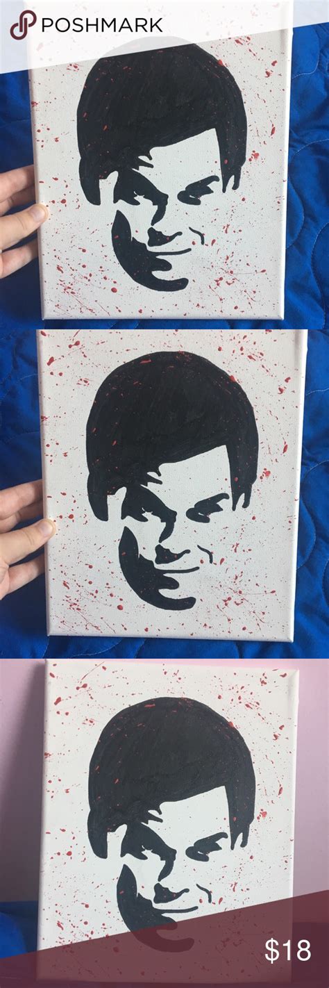 Dexter Silhouette Painting In 2023 Silhouette Painting Painting