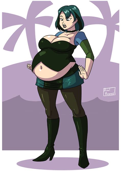 Total Drama Belly By Axel Rosered Body Inflation Know Your Meme