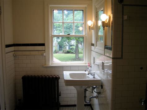 1930 bathroom subway tile | Subway tiles bathroom, Framed bathroom mirror, Bathroom mirror