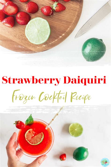 Maybe you would like to learn more about one of these? Frozen Strawberry Daiquiri Recipe ( 4 Ingredient! ) ⋆ ...