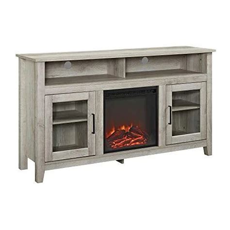 Sold and shipped by electric fireplaces direct. Best White Electric Fireplace TV Stand Reviews (Winter ...