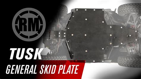 信頼 Tusk Quiet Glide Skid Plate 3 8 For Polaris Rzr Xp 4 1000 2016