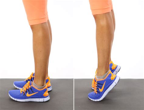 Calves Heel Raises Best Leg Exercises For Women Popsugar Fitness