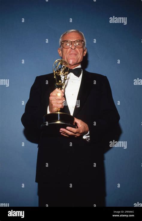 Grant Tinker At The 1987 Emmy Awards Credit Ralph Dominguezmediapunch