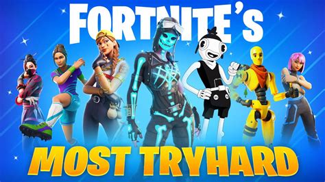 15 Most Tryhard Fortnite Skins Of 2021 Youtube