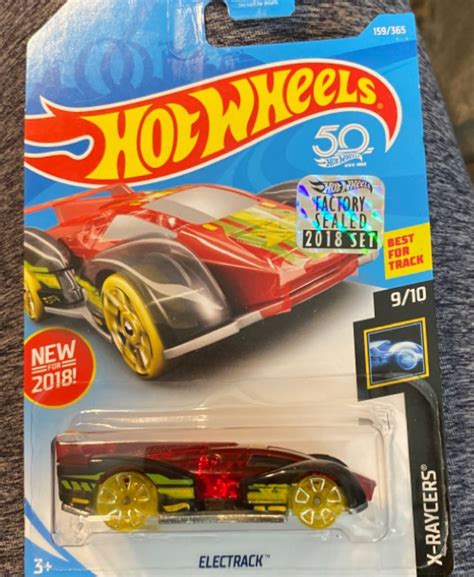 2018 Hot Wheels X Raycers Electrack Toy Car Die Cast And Hot Wheels
