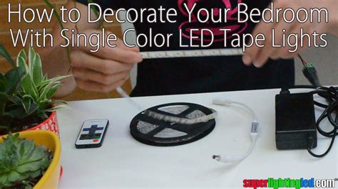 In fact, walls are the most common area where led light strips are used to bedroom. How to decorate your bedroom with single color flexible ...