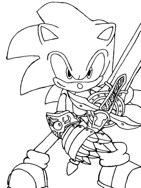 Christmas Sonic Coloring Pages At Free Printable