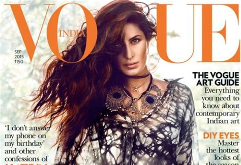 You Will Love Katrina Kaifs Tribal Look For Vogue India