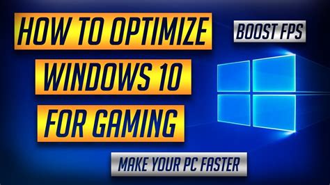 How To Optimize Pc For Gaming Poromaha
