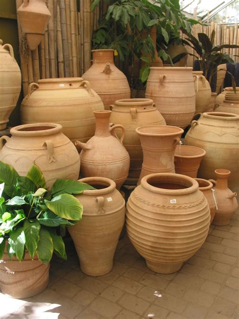 We Have A Large Variety Of Greek Terracotta Pots And Jars Perfect For