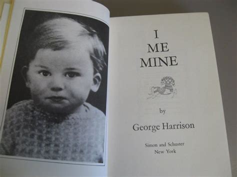 I Me Mine George Harrison