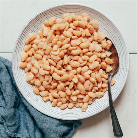 Instant Pot White Beans Great Northern No Soaking Minimalist Baker