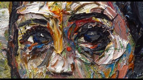 M937 Oil Painting Female Portrait Original Expressionism Art Impasto