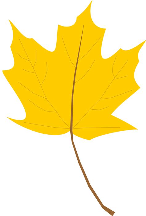 Cartoon of leafs vector clip art image number 384812. Yellowleaf | Free Images at Clker.com - vector clip art ...