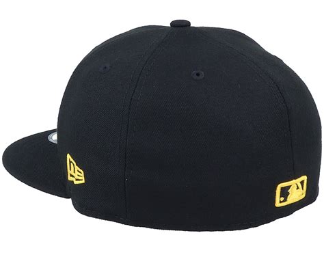 New York Yankees League Essential 59fifty Blackyellow Fitted New Era