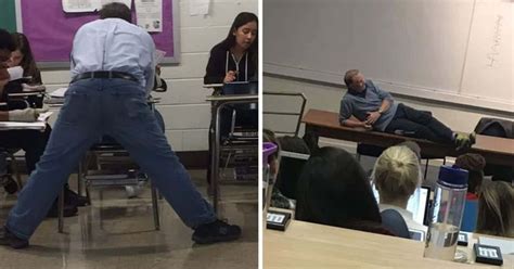 25 Hilarious Photos Of Teachers Caught In Wonderfully Weird Positions Scoop Upworthy