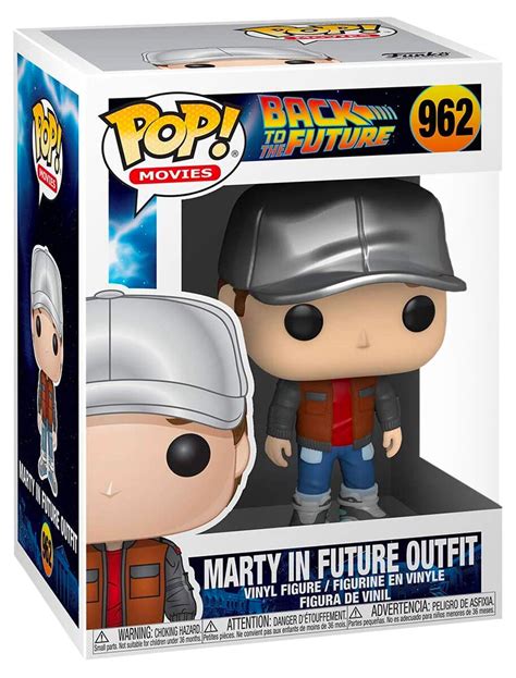 Funko Pop Movies Back To The Future 962 Marty Future Outfit Pop Vinyl New Mint Condition