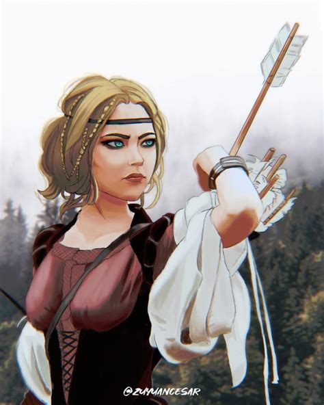 Nữ cung thủ Milva là ai trong The Witcher - Hồ Sơ Nhân Vật - Nhân vật
