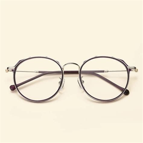 Tr90 Optical Glasses Frame Women Men Vintage Round Myopia Spectacles Prescription Eyeglasses