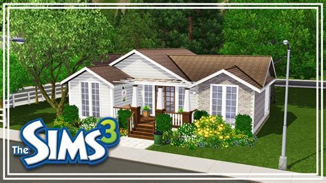 The Sims 3 House Build Starter House Youtube