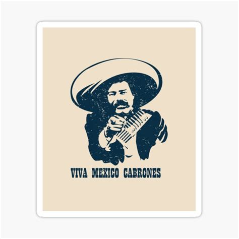 Pancho Villa Sticker For Sale By Sauher Redbubble