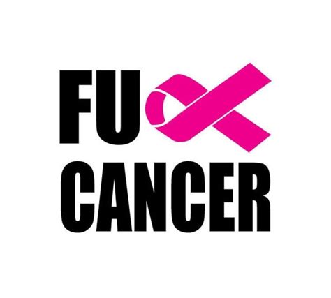 Fu Cancer Vinyl Decals Cancer Awareness Breast Cancer Etsy