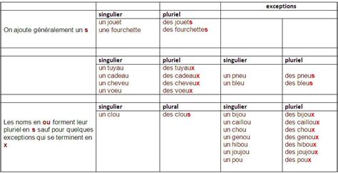 Le Pluriel Des Noms Learn Frenchgrammar French Grammar Learn French
