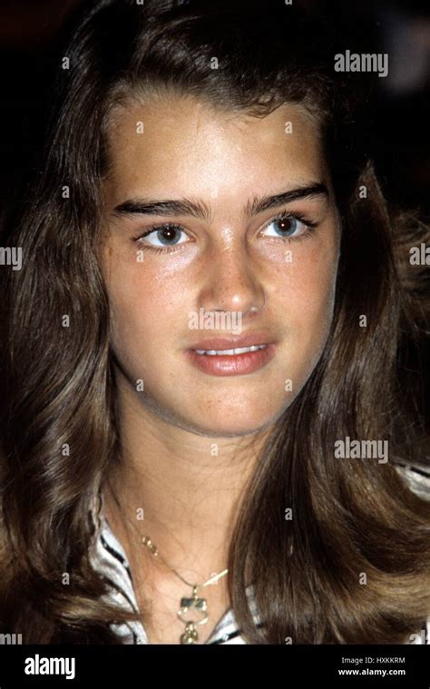 Brooke Shields 1979 © Nancy Barr Mediapunch Stockfotografie Alamy