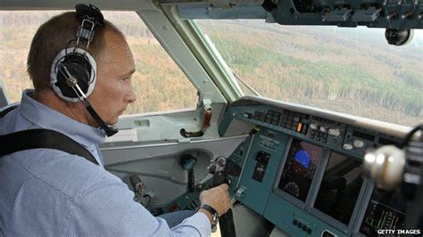 Vladimir Putin Flies In To Fight Russias Wildfires Bbc News