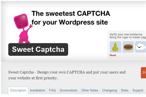 Wordpress › Sweet Captcha Wordpress Plugins Bypeople