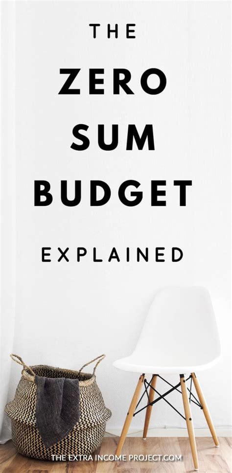 The Zero Sum Budget Explained Plus A Free Budgeting Spreadsheet