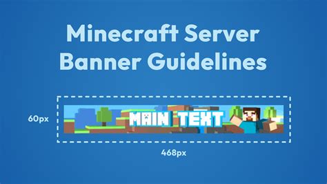 Minecraft Server Banner Guidelines Woodpunch S Graphics Shop