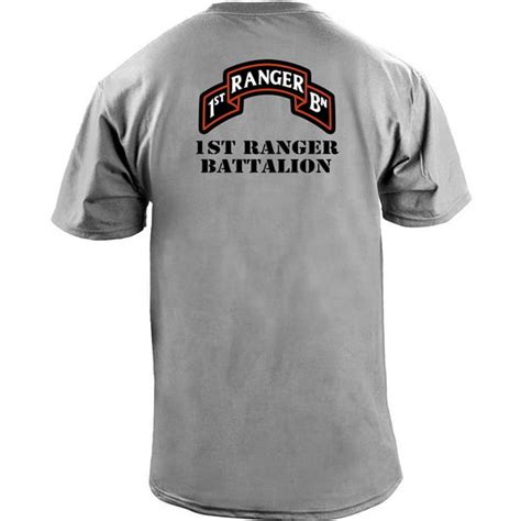 Usamm Army 1st Ranger Battalion Full Color Veteran T Shirt Walmart
